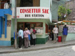 Aguas Calientes bus station