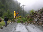Clearing the landslide