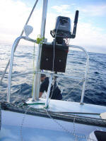 Ian dives to free the saildrive