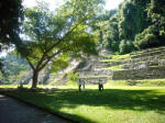 Mayan ruins at Palenque 
