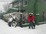 Snowed in
