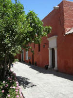 Views in the Monasterio de Santa Catalina in Arequipa