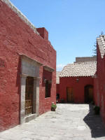 Views in the Monasterio de Santa Catalina in Arequipa