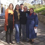 Group photo somewhere in Russia